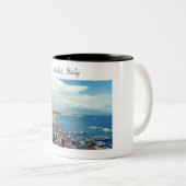 Tasse 2 Couleurs Naples Italie Photo Coastline (Devant droit)