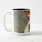 Tasse 2 Couleurs Napoléon Traverser les Alpes par Jacques Louis Dav (Gauche)