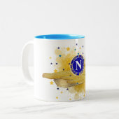 Tasse 2 Couleurs Napoli campione d'Ialia 2025 (Devant gauche)