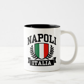Tasse 2 Couleurs Napoli Italia