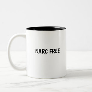 Tasse 2 Couleurs NARC GRATUIT autonomisation guérison traumatisme