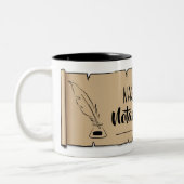 Tasse 2 Couleurs Nashville Notaire Public Soll Feather Quill (Gauche)