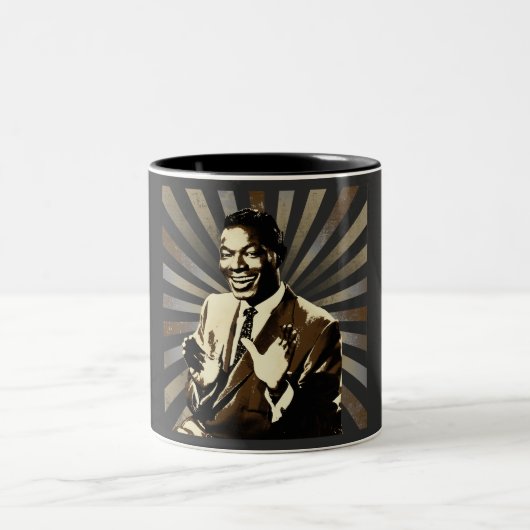 Tasse 2 Couleurs Nat King Cole (Centre)