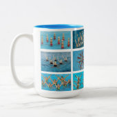 Tasse 2 Couleurs Natation (Gauche)