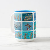 Tasse 2 Couleurs Natation (Devant gauche)