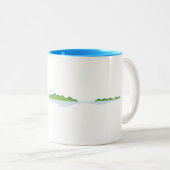 Tasse 2 Couleurs Natation Gator (Devant droit)
