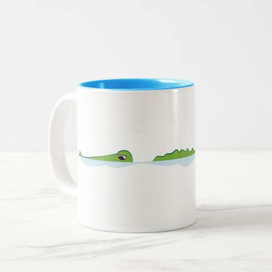 Tasse 2 Couleurs Natation Gator (Devant gauche)