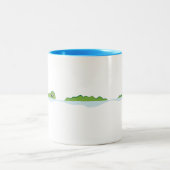 Tasse 2 Couleurs Natation Gator (Centre)