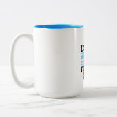 Tasse 2 Couleurs Natation - Je nage (Gauche)