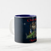 Tasse 2 Couleurs Nation cherokee (Devant gauche)