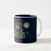 Tasse 2 Couleurs Nation cherokee (Devant droit)