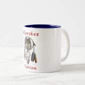 Tasse 2 Couleurs Nation cherokee (Devant droit)