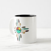 Tasse 2 Couleurs Native Sun God Zia (Devant gauche)