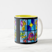 Tasse 2 Couleurs Nativité (Devant droit)