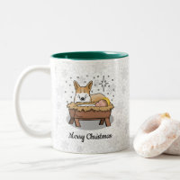 Nativité de Noël Pembroke Welsh Corgi (rouge1) Amu