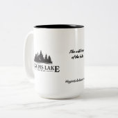 Tasse 2 Couleurs Nature Cie. de lac Higgins (Devant gauche)