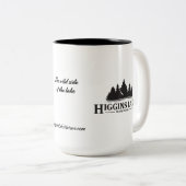 Tasse 2 Couleurs Nature Cie. de lac Higgins (Devant droit)