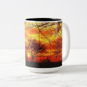 TASSE 2 COULEURS NATURES CONCERNANT LA COULEUR (Devant droit)