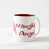 Tasse 2 Couleurs Naughty Angel (Devant droit)