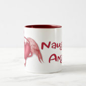 Tasse 2 Couleurs Naughty Angel (Centre)