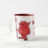 Tasse 2 Couleurs Naughty Little Devil (Devant gauche)