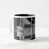 Tasse 2 Couleurs navette spatiale Atlantis 4 (Devant gauche)