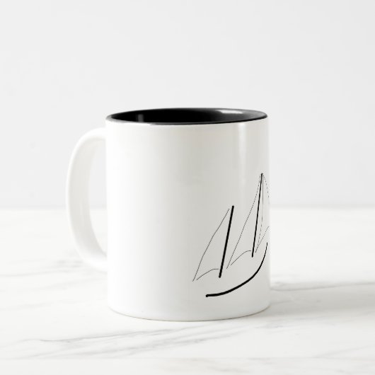 Tasse 2 Couleurs Navigation (Devant gauche)