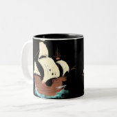 Tasse 2 Couleurs navire (Devant gauche)