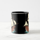 Tasse 2 Couleurs navire (Centre)
