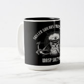 TASSE 2 COULEURS NAVIRES WASP COMPÉTENTS / CHIENS DE VENTE (Devant gauche)