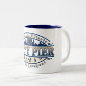 Tasse 2 Couleurs Navy Pier Chicago (Devant droit)