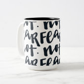 Tasse 2 Couleurs N'ayez pas peur (Devant gauche)