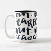 Tasse 2 Couleurs N'ayez pas peur (Gauche)