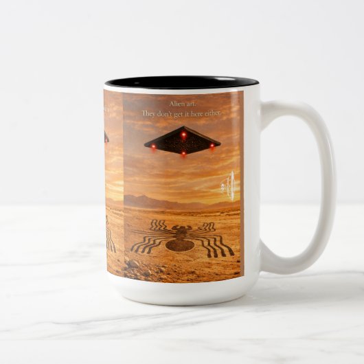 Tasse 2 Couleurs Nazca Spider (Droit)