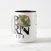 Tasse 2 Couleurs NÉ Ada Oklahoma 15oz (Devant gauche)