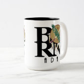 Tasse 2 Couleurs NÉ Ada Oklahoma 15oz (Devant droit)