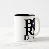 Tasse 2 Couleurs NÉ Addison Texas (Devant droit)