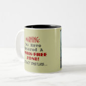 Tasse 2 Couleurs Ne Dérangez Pas ! (Devant gauche)