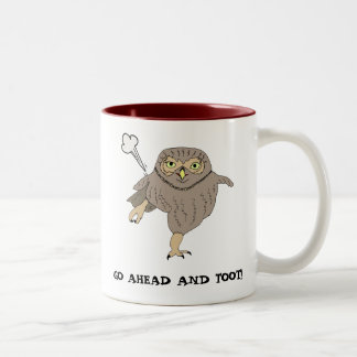 Tasse 2 Couleurs Ne donnez pas une huée, n'avancez pas et ne sonnez