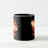 Tasse 2 Couleurs Ne gazouillent pas votre viande (Centre)