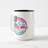 Tasse 2 Couleurs Ne Joue Pas Bien... (Devant gauche)