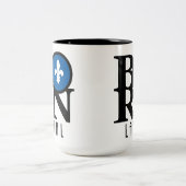 Tasse 2 Couleurs NÉ Laval Québec 15oz (Centre)