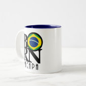 Tasse 2 Couleurs NÉ Macapa 11oz (Devant gauche)