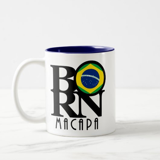 Tasse 2 Couleurs NÉ Macapa 11oz (Gauche)