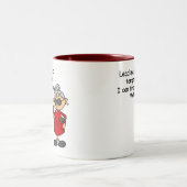 Tasse 2 Couleurs Ne Me Menez Pas Dans Un Humour De Tentation (Centre)