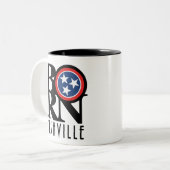 Tasse 2 Couleurs NÉ Nashville (Devant gauche)