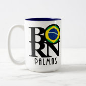 Tasse 2 Couleurs NÉ Palmas 11oz (Gauche)