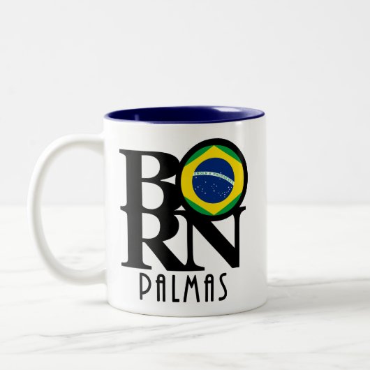 Tasse 2 Couleurs NÉ Palmas 11oz (Gauche)