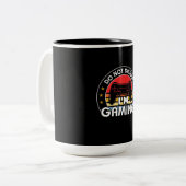 Tasse 2 Couleurs Ne pas déranger Je Joue (Devant gauche)