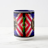 Tasse 2 Couleurs Ne pas filer sur moi1 (Centre)